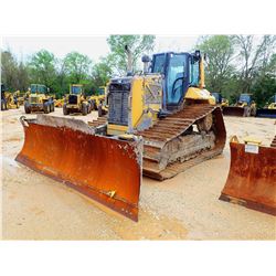 2015 CAT D6N LGP CRAWLER TRACTOR, VIN/SN:PAB02421 - 6 WAY BLADE, DIFF STEER, PLUMBED FOR GPS, CAB, A