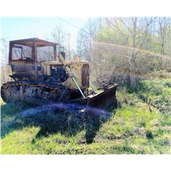 CAT D5 CRAWLER TRACTOR, - (SALVAGE) (SELLING ABSENTEE: LOCATED AT 2225 HIGHWAY 14 WEST, AUTAUGAVILLE