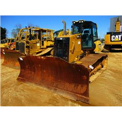 2015 CAT D6K2 LGP CRAWLER TRACTOR, VIN/SN:RST01724 - 6 WAY BLADE, CAB, A/C, METER READING 2,121 HOUR