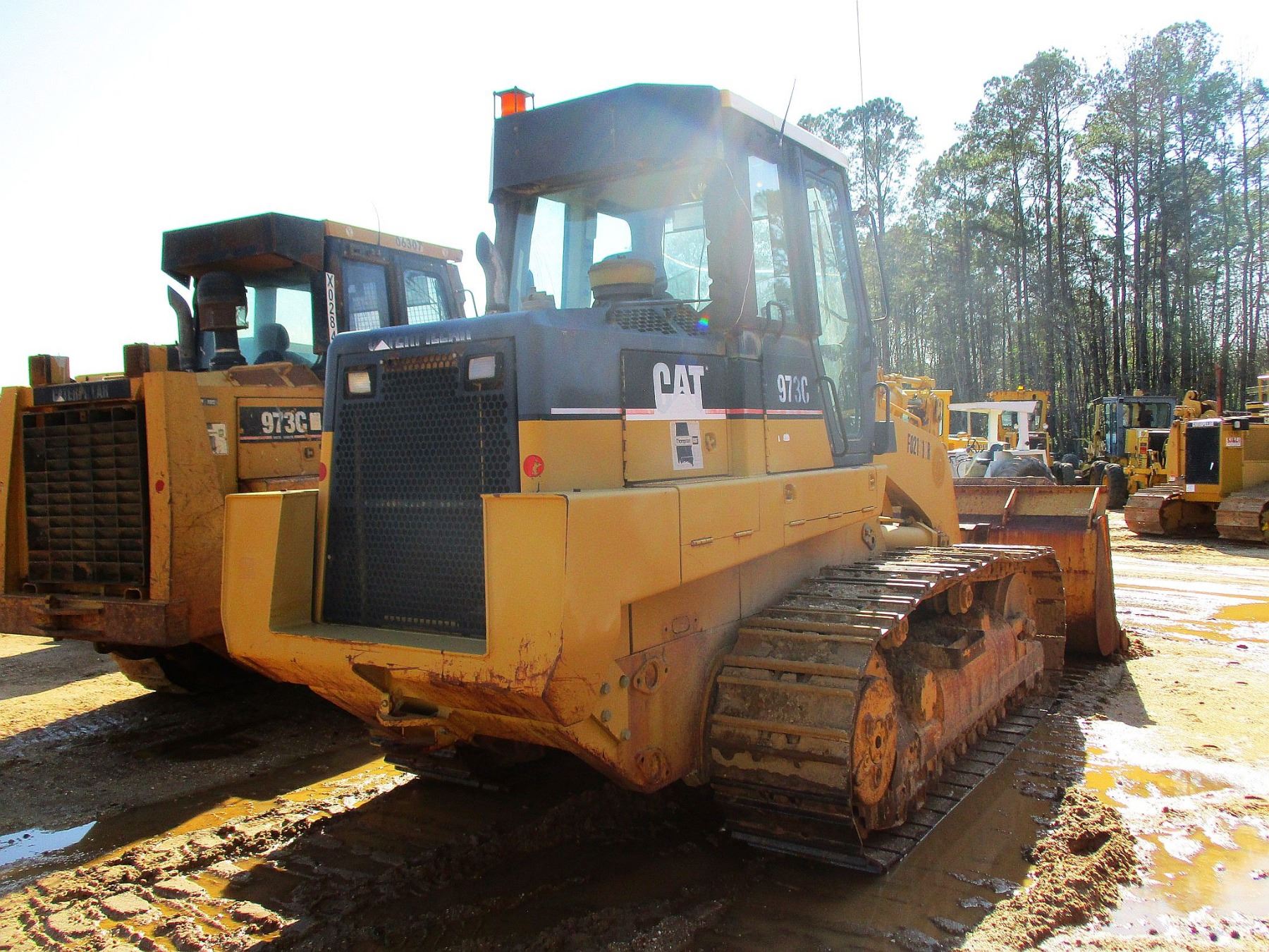 2002 CATERPILLAR 973C LGP CRAWLER LOADER, VIN/SN:3RZ00707 - BUCKET, DBG ...