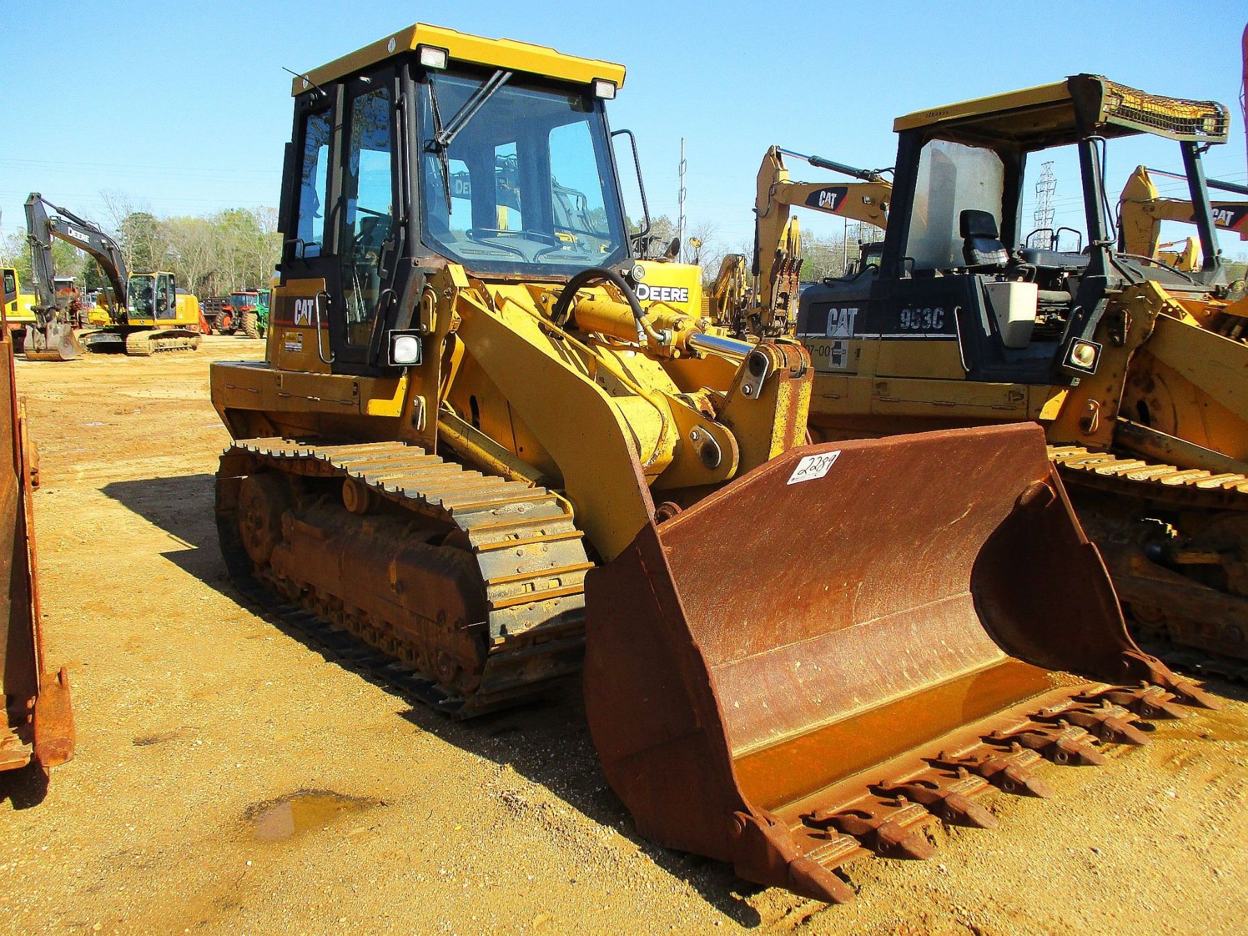 2005 CAT 953C CRAWLER LOADER, VIN/SN:BBX01023 - BUCKET, CAB, A/C, METER ...