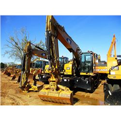 2016 CAT M320F WHEELED EXCAVATOR, VIN/SN:F2W00388 - 9' STICK, 2 PIECE BOOM, 72" BUCKET, AUX HYD, CAB
