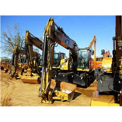 2016 CAT M320F WHEELED EXCAVATOR, VIN/SN:F2W00389 - 9' STICK, 2 PIECE BOOM, 48" BUCKET, AUX HYD, CAB