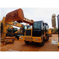2014 GRADALL XL4100 IV WHEELED EXCAVATOR, VIN/SN:4150637 - RUBBER TIRE, 48  BUCKET, CAB, A/C, ODOMET