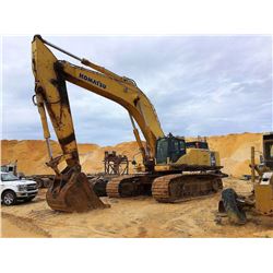 2006 KOMATSU PC800LC-8 HYDRAULIC EXCAVATOR, VIN/SN:50012 - 16' STICK, 70" BUCKET, 40" PADS, CAB, A/C