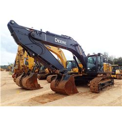 2012 JOHN DEERE 470G LC HYDRAULIC EXCAVATOR, VIN/SN:470235 - 60" BUCKET, CAB, A/C, METER READING 9,6