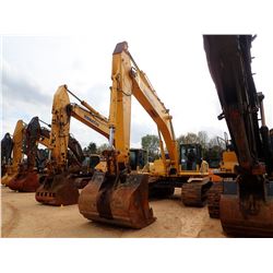 2011 KOMATSU PC450LC-8 HYDRAULIC EXCAVATOR, VIN/SN:A10340 - 12' STICK, 72" BUCKET, CAB, A/C, METER R