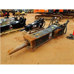 2018 CAT H160ES HYDRAULIC HAMMER, (SERVICE RECORDS IN OFFICE)