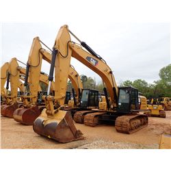 2014 CAT 336FL HYDRAULIC EXCAVATOR, VIN/SN:RKB00517 - 10'-6" STICK, 68" BUCKET, CAB, A/C, METER READ