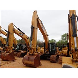 2015 CAT 336FL HYDRAULIC EXCAVATOR, VIN/SN:TZA00400 - 10'-6" STICK, 54" BUCKET, CAMERA, CAB, A/C, ME