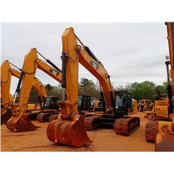 2014 CAT 336EL HYDRAULIC EXCAVATOR, VIN/SN:FJH01236 - 12' STICK, 54" BUCKET, CAB, A/C, METER REAIDNG