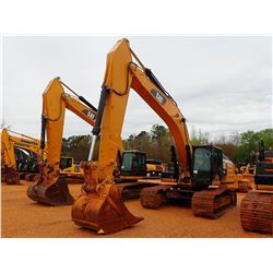 2014 CAT 336EL HYDRAULIC EXCAVATOR, VIN/SN:JRJ00502 - 13' STICK, 48" BUCKET, REAR CAMERA, CAB, A/C, 