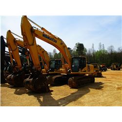 2014 KOMATSU PC360LC-10 HYDRAULIC EXCAVATOR, VIN/SN:A33471 - 10' 6" STICK, 54" BUCKET, REAR CAMERA, 