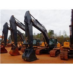 2013 JOHN DEERE 350G LC HYDRAULIC EXCAVATOR, VIN/SN:809564 - 11' STICK, 42" BUCKET, CAB, A/C, METER 