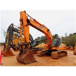 SAMSUNG SE350LC-2 HYDRAULIC EXCAVATOR, VIN/SN:JAY1162 - 10' STICK, 36" BUCKET, CAB, AIR, METER READI