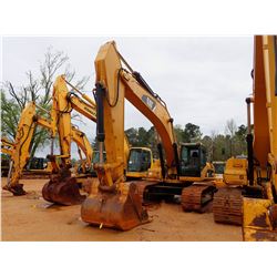 2007 CAT 330DL HYDRAULIC EXCAVATOR, VIN/SN:MWP01528 - 10' STICK, 60" BUCKET, CAB, A/C, METER READING