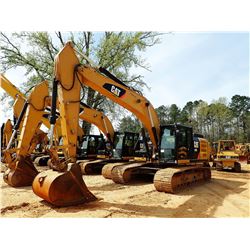 2014 CAT 329EL HYDRAULIC EXCAVATOR, VIN/SN:ZCD00718 - 10' STICK, 48" BUCKET, AUX HYD, CAB, A/C, METE