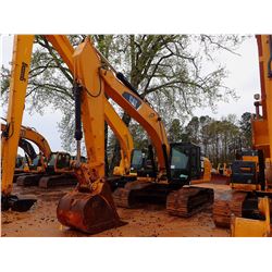 2012 CAT 329EL HYDRAULIC EXCAVATOR, VIN/SN:PLW00325 - 11' STICK, 38" BUCKET, CAMERA, CAB, A/C, METER