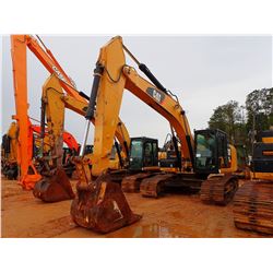 2012 CAT 324EL HYDRAULIC EXCAVATOR, VIN/SN:PNW00354 - 9'-6" STICK, 42" BUCKET, REAR CAMERA, CAB, A/C