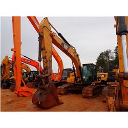 2011 CAT 324DL HYDRAULIC EXCAVATOR, VIN/SN:PYT00290 - 9' STICK, 42" BUCKET, CAB, A/C, METER READING 