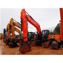 2015 DOOSAN DX235LCR-5 HYDRAULIC EXCAVATOR, VIN/SN:DHKCEBBWAF0001176 - 10' STICK, 26" BUCKET, HYD TH