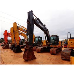 2015 JOHN DEERE 210G LC HYDRAULIC EXCAVATOR, VIN/SN:522919 - 10' STICK, 24" BUCKET, CAB, A/C, METER 