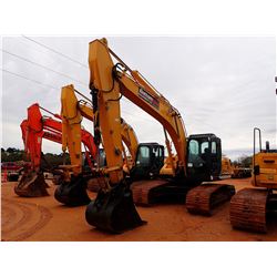 2015 KOBELCO SK210LC-9 HYDRAULIC EXCAVATOR, VIN/SN:YQ13T2559 - 9'-6" STICK, 36" BUCKET, AUX HYD, CAM