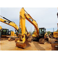2003 CAT 320CL HYDRAULIC EXCAVATOR, VIN/SN:PAB00609 - 9' STICK, 48" BUCKET, THUMB, CAB, A/C, METER R