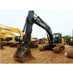 2011 JOHN DEERE 200D LC HYDRAULIC EXCAVATOR, VIN/SN:513115 - 9' STICK, 48" BUCKET, HYD THUMB, AUX HY