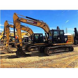 2015 CAT 316EL HYDRAULIC EXCAVATOR, VIN/SN:DZW01878 - 11' STICK, 44" BUCKET, AUX HYD, RUBBER INSERTS