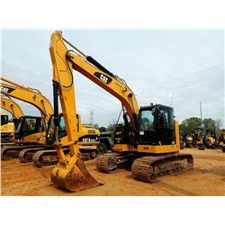 2015 CAT 314ELCR HYDRAULIC EXCAVATOR, VIN/SN:ZJT01305 - 10' STICK, 34  BUCKET, CAB, A/C, METER READI