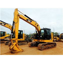 2015 CAT 314ELCR HYDRAULIC EXCAVATOR, VIN/SN:ZJT01411 - 10' STICK, 36" BUCKET, CAB, A/C, METER READI