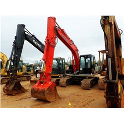 2015 LINKBELT 130X3 HYDRAULIC EXCAVATOR, VIN/SN:EFDK5-0089 - 10' STICK, 42" BUCKET, AUX HYD, CAB, A/
