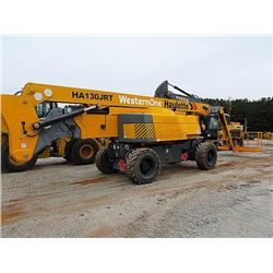 2018 HAULOTTE HA130JRT ARTICULATING BOOM, VIN/SN:AD127124 - 4X4, DIESEL ENGINE, 130' PLATFORM HEIGHT