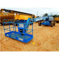 2005 GENIE S-85 MANLIFT, VIN/SN:S8005-4122 - 4X4, MAX PLATFORM HEIGHT 85', WORK LOAD 500#, 2 MAN PLA