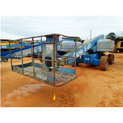 2005 GENIE S60 MANLIFT, VIN/SN:S6005-11774 - 4X4, 60' REACH, 1000LBS CAPACITY, 2 MAN PLATFORM, METER