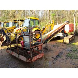 JLG 600SC MANLIFT, VIN/SN:0300057034 - TRACK MTD. 1,000# CAP, 60' HEIGHT, 49' REACH, METER READING 3