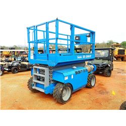 2007 GENIE GS 3268RT MANLIFT, VIN/SN:4777 - 4X4, METER READING 2,579 HOURS