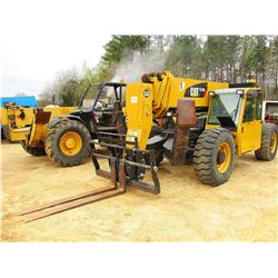 2010 CAT TL1255 TELESCOPIC FORKLIFT, VIN/SN:TBN00673 - 12,000LB CAPACITY, 55' REACH, OUTRIGGERS, FOR