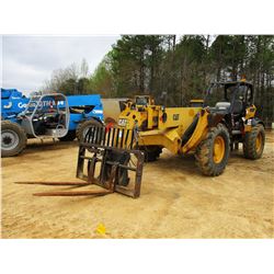 2006 CAT TH560B TELEHANDLER, VIN/SN:SLG01562 - 4X4, OUTRIGGERS, CANOPY, 14.00-24 TIRES, METER READIN