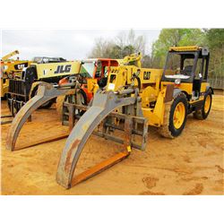 1997 CAT TH63 TELESCOPIC FORKLIFT, VIN/SN:3NN00719 - 6,000LB CAPACITY, 30' REACH, PEMBERTON FORKS W/