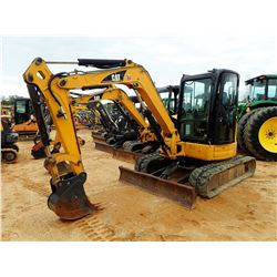 2006 CAT 304C CR MINI EXCAVATOR, VIN/SN:FPK00285 - 5' STICK, 12" BUCKET, AUX HYD, BLADE, RUBBER TRAC