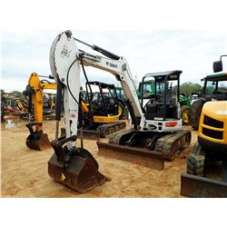 2008 BOBCAT 435HG MINI EXCAVATOR, VIN/SN:AACD11097 - 6' STICK, 36" BUCKET, COUPLER, HYD THUMB, AUX H