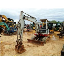TAKEUCHI TB135 MINI EXCAVATOR, VIN/SN:1352036 - 5'-3" STICK, 18" BUCKET, AUX HYD, BLADE, RUBBER TRAC