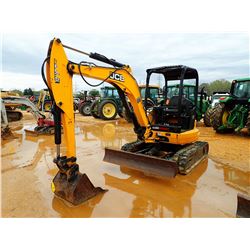 2012 JCB 8030 CTS MINI EXCAVATOR, VIN/SN:C02022173 - 8' STICK, BUCKET, HYD THUMB, SWING AWAY BOOM, A
