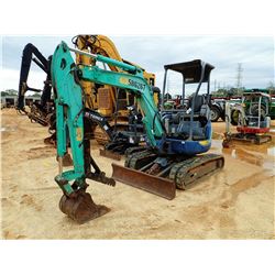 IHI 30 NX-2 MINI EXCAVATOR, VIN/SN:WS01200 - 5' STICK, 18" BUCKET, THUMB, AUX HYD, BLADE, RUBBER TRA