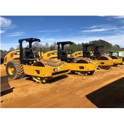 2015 CAT CP56B ROLLER, VIN/SN:LHC00659 - VIBRATORY, 84" PADFOOT DRUM, CANOPY, METER READING 875 HOUR