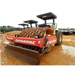 2007 DYNAPAC CA262PD ROLLER, VIN/SN:67620688 - 84" PADFOOT DRUM, BLADE, CANOPY, METER READING 1,835 