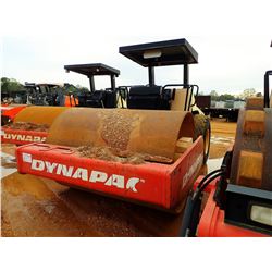 2007 DYNAPAC CA262D ROLLER, VIN/SN:67520684 - 84" SMOOTH DRUM, VIBRATORY, CANOPY, METER READING 1,05