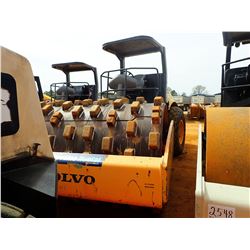 VOLVO SD100D ROLLER, VIN/SN:226336 - VIBRATORY, 84" PAD FOOT DRUM, CANOPY